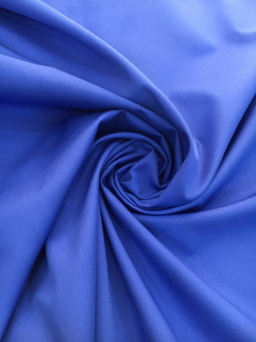 Tecido Tricoline fio egípcio (80 fios) Azul Anil